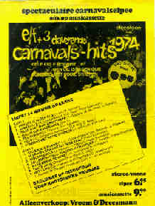Elf + 3 daverende carnavals-hits 1974